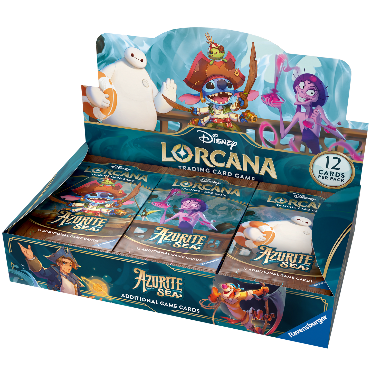 Disney Lorcana TCG: Azurite Sea - Booster Box *Pre-Order*