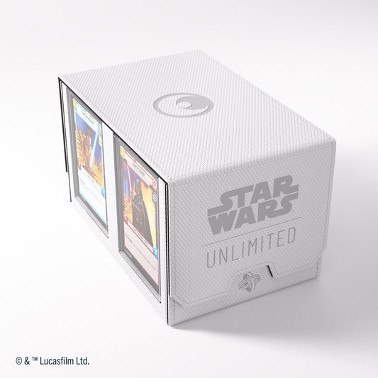 Gamegenic Star Wars: Unlimited Double Deck Pod (White/Black)