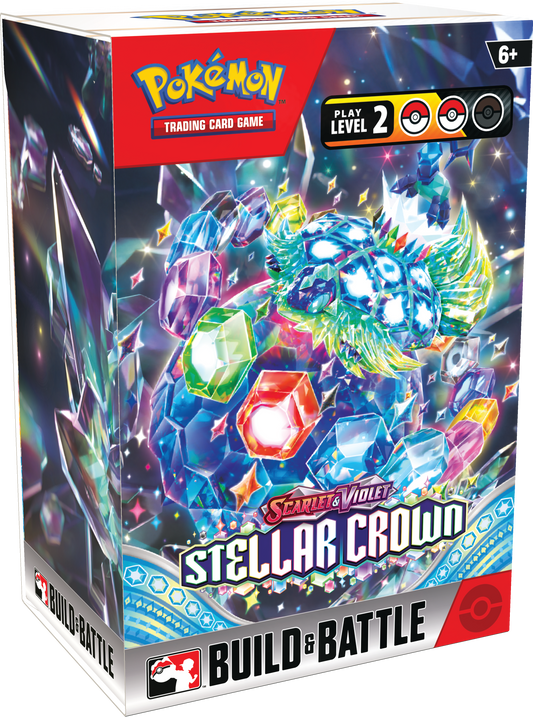 Pokemon TCG: Scarlet & Violet - Stellar Crown - Build & Battle Box