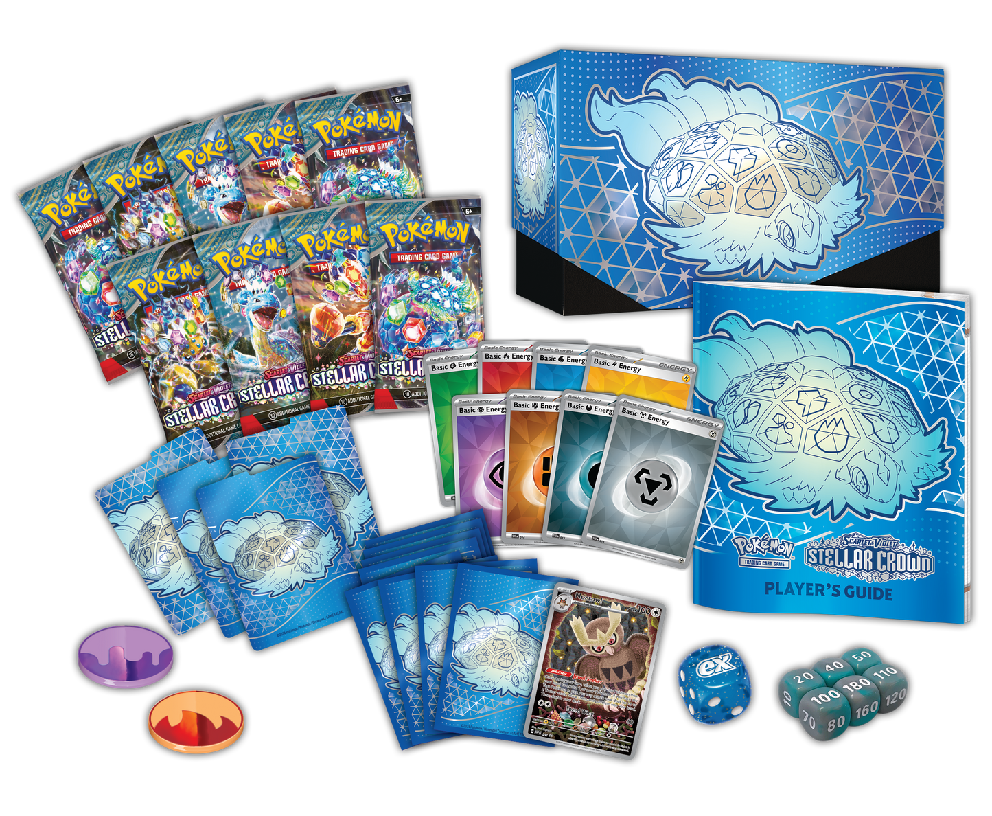 Pokemon TCG: Scarlet & Violet  - Stellar Crown - Elite Trainer Box