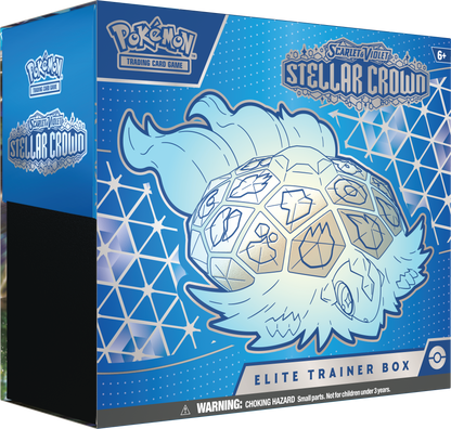 Pokemon TCG: Scarlet & Violet  - Stellar Crown - Elite Trainer Box