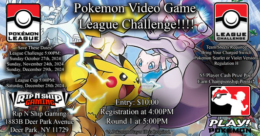 October 27th, 2024 - Pokemon VG: League Challenge