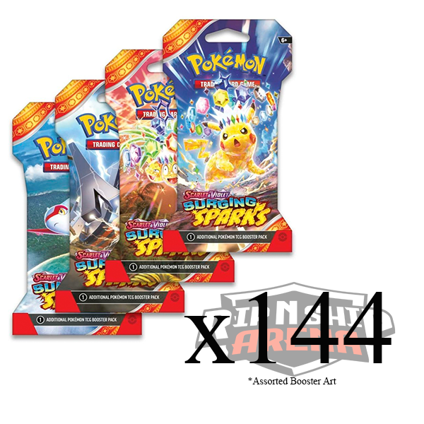 Pokemon TCG: Scarlet & Violet - Surging Sparks - Sleeved Booster Case