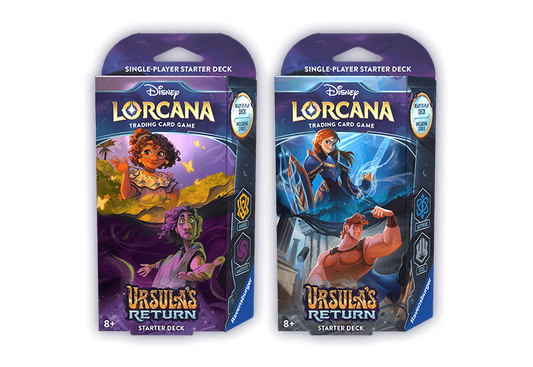 Disney Lorcana TCG: Ursula's Return - Starter Deck Display