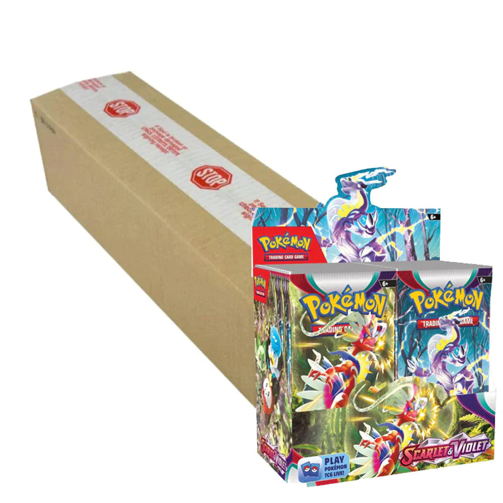 Pokemon TCG: Scarlet & Violet  - Booster Box Case