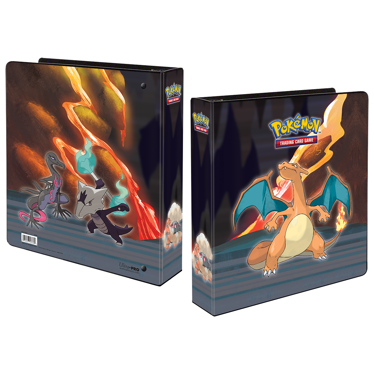 Ultra PRO: 2" Album - Pokemon Scorching Summit (Charizard, Salazzle, Torkoal, and Alolan Marowak)