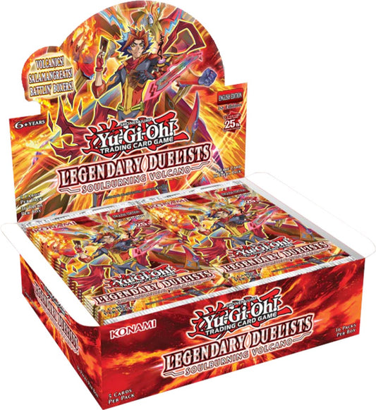 Yu-Gi-Oh! TCG: Legendary Duelists: Soulburning Volcano - Booster Box (1st Edition)