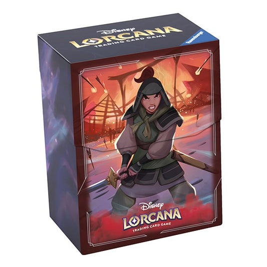 Disney Lorcana TCG: Deck Box (Mulan)