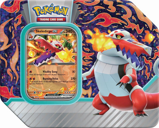 Pokemon TCG: Paldea Partners Tin (Skeledirge ex)